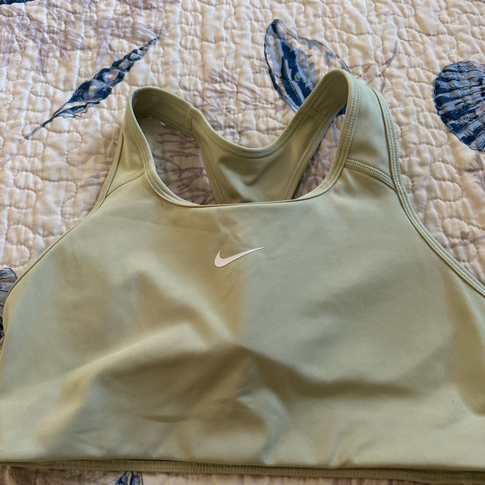 Nike Women's Sage Green Sports Bra